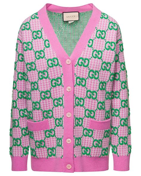 pink gucci sweatshirt ebay|Gucci pink and green cardigan.